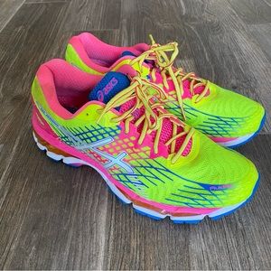 ASICS Gel Nimbus 17 Neon Yellow Sneakers Women’s 11.5 EU 44 T557N